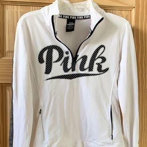 White PINK sweatshirt